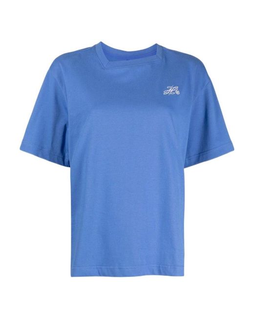 Adererror Blue Dancy T-Shirt