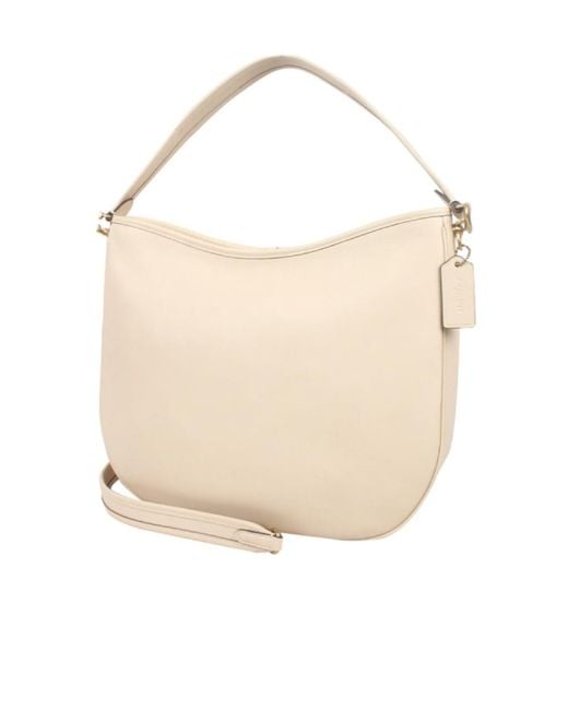 COACH Natural Logo Shoulder Bag