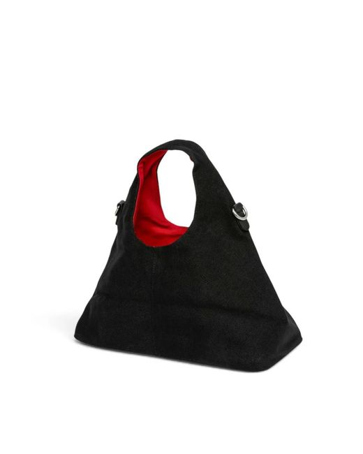 Karl Lagerfeld Black Krsg Sling Mini Shoulder Bag