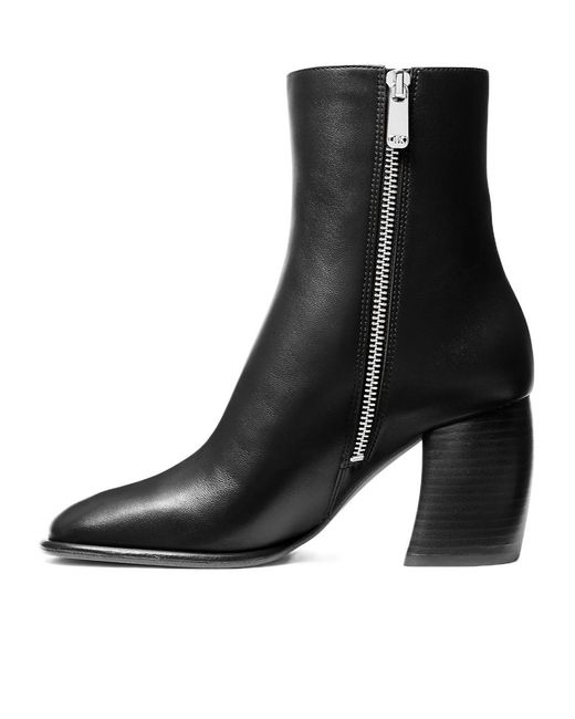 Michael Kors Black Maude Combat Boots