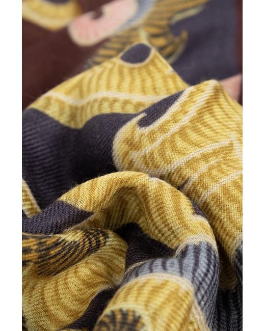Etro Multicolor Paisley-Pattern Scarf