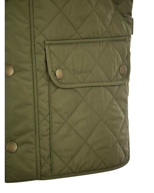 Barbour Green Lowerdale Quilted Gilet for men