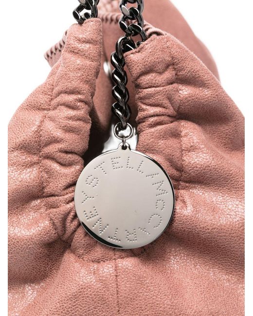 Stella McCartney Pink Falabella Drawstring Tote Bag