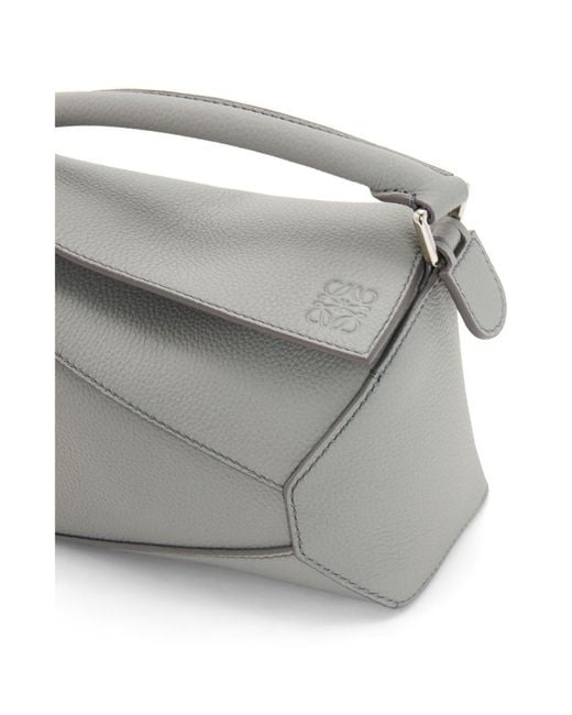 Loewe Gray Puzzle Mini Shoulder Bag