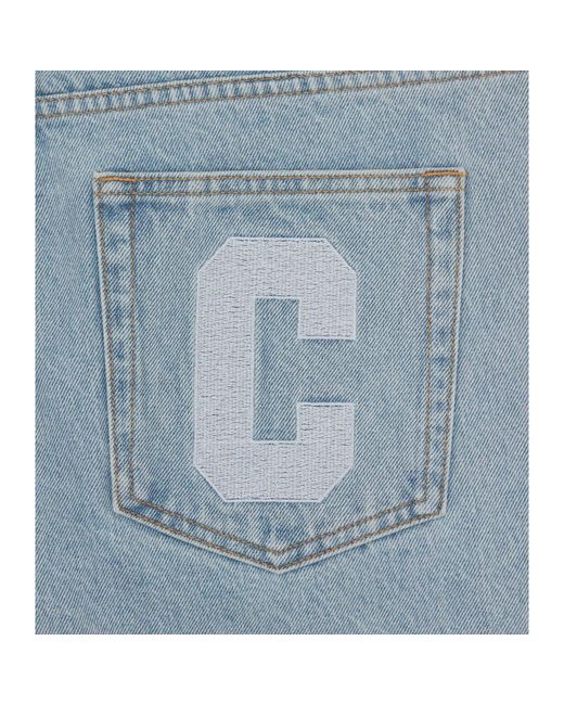 ICECREAM Blue Run Dog Straight Leg Jeans for men