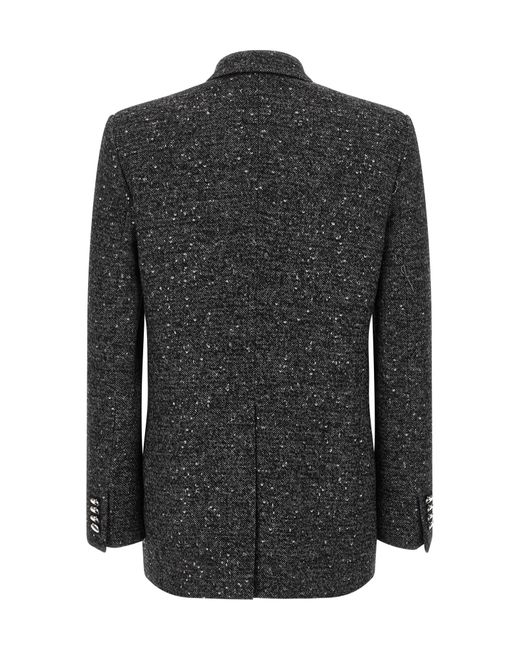 Tagliatore Black Jasmine Tweed Blazer