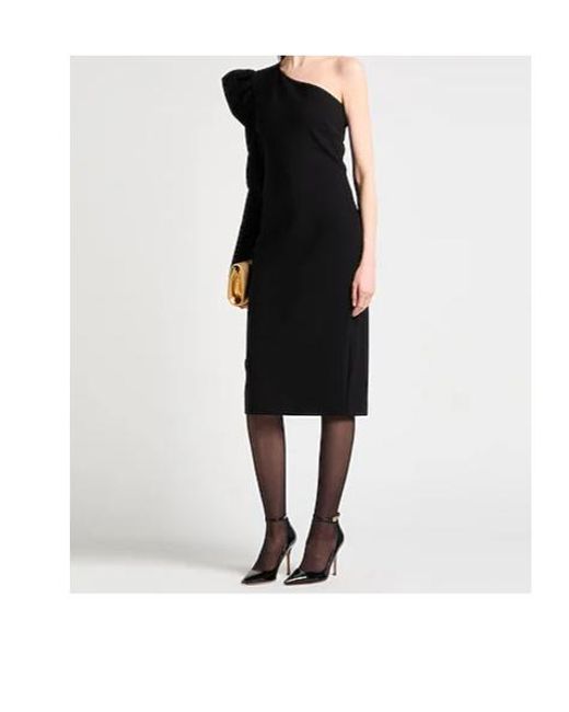 Max Mara Black One-Shoulder Dresses