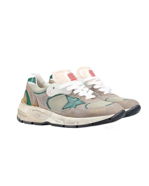 Golden Goose Deluxe Brand Multicolor Running Dad Low-Top Sneakers