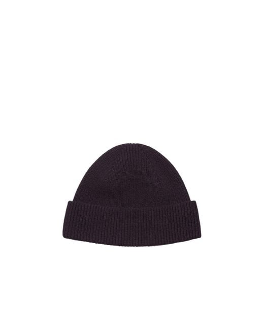 Zegna Blue Oasi Knitted Beanie for men