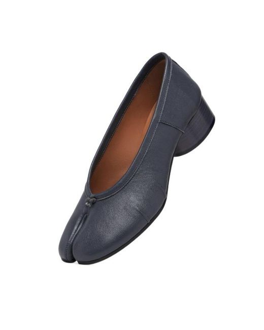 Maison Margiela Gray Tabi Toe Heeled Shoes