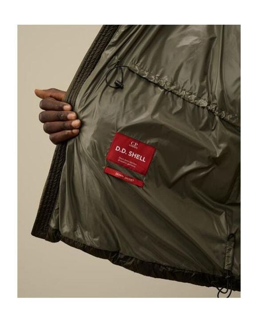 C P Company Green Down Jackets for men