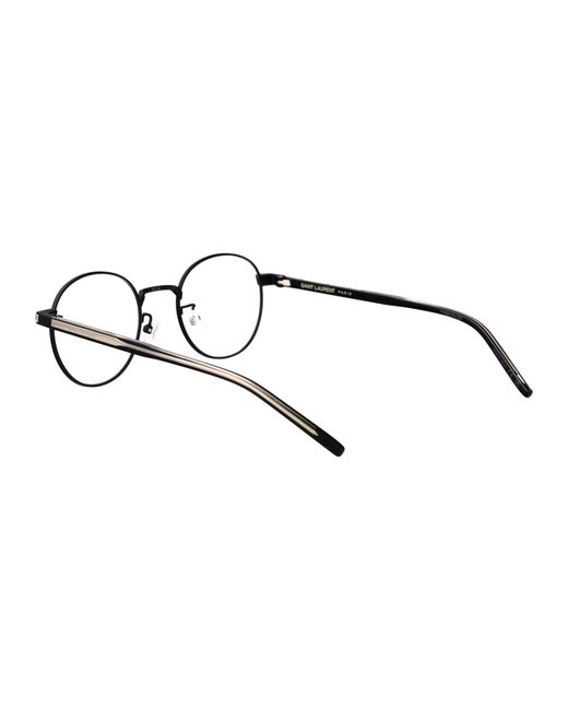 Saint Laurent White Round-Frame Glasses for men