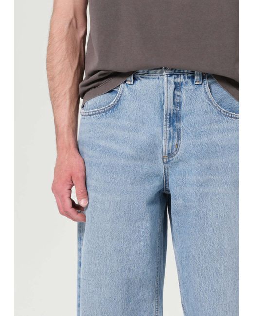 Agolde Blue Fusion Baggy Jeans for men