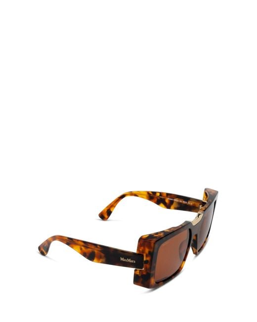 Max Mara Multicolor Square Frame Sunglasses