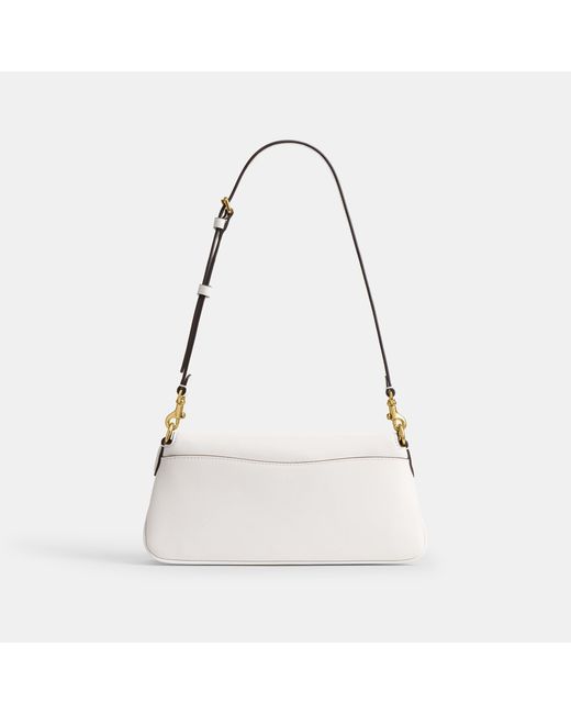 COACH White Casual Versatile Shoulder Bag