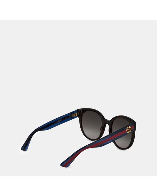 Gucci Metallic Logo Detail Sunglasses