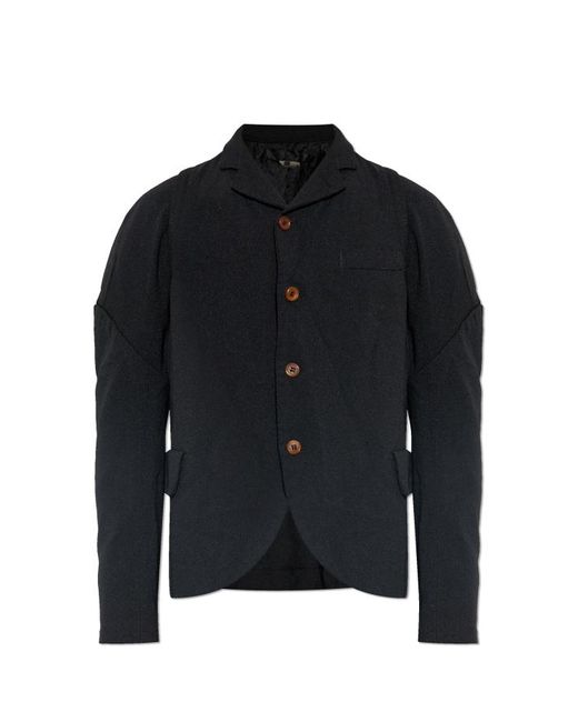 Comme des Garçons Blue Button Jacket