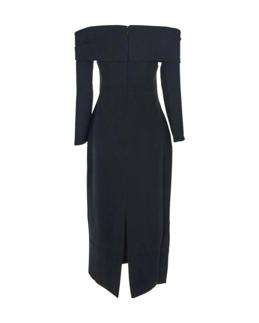 Solace London Blue London Yuni Midi Dress