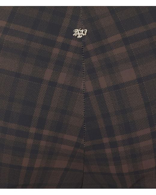 Aniye By Black Checked Casual Trousers