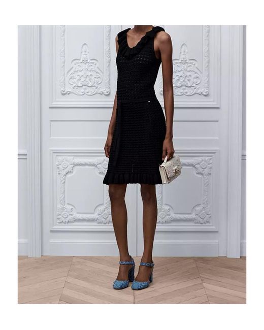 Dior Black Iviera Short Belted Dress