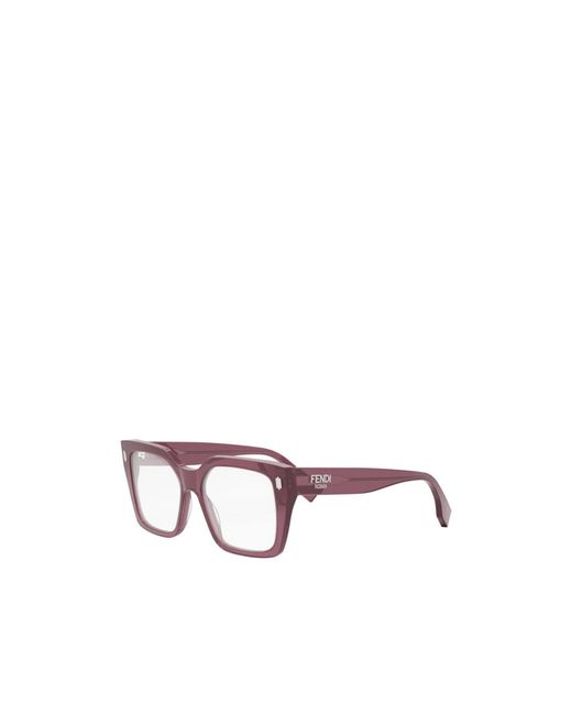 Fendi Multicolor Eyewear Square Frame Glasses