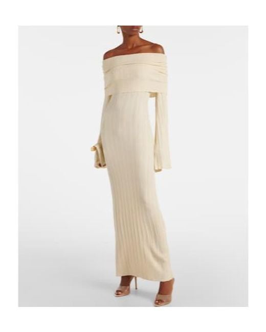 AYA MUSE White Strapless Dress