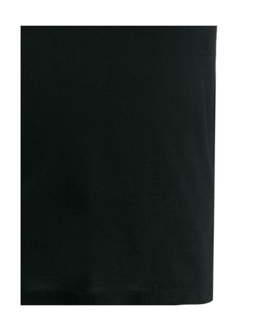 Paul & Shark Black Short Sleeve Logo Polo Shirt for men