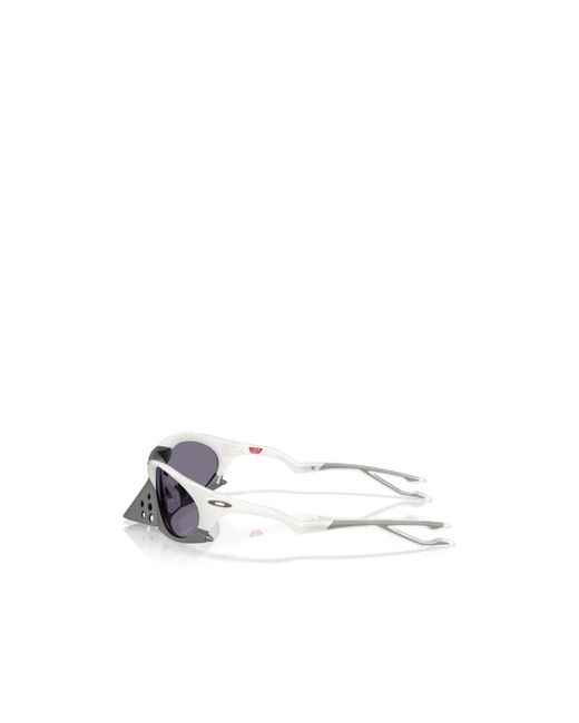 Oakley White Geometric Goggles for men