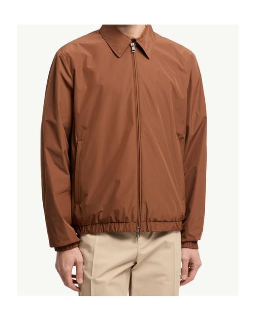 Moncler Brown Socot Shirt Jacket for men