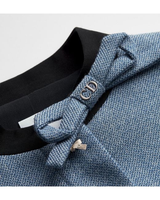 Dior Blue Cropped Jacket