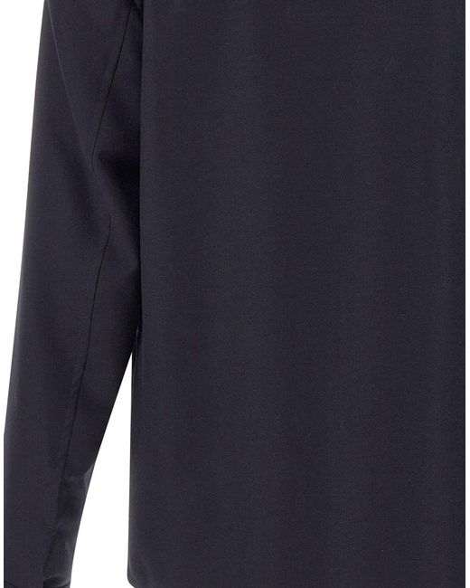 Briglia 1949 Blue Long-Sleeve Button-Up Jacket for men