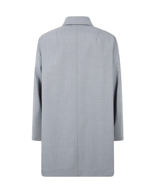 Dries Van Noten Gray Long-Sleeve Jacket for men
