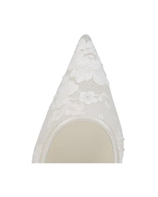 Christian Louboutin White Miss Z Mesh Pumps
