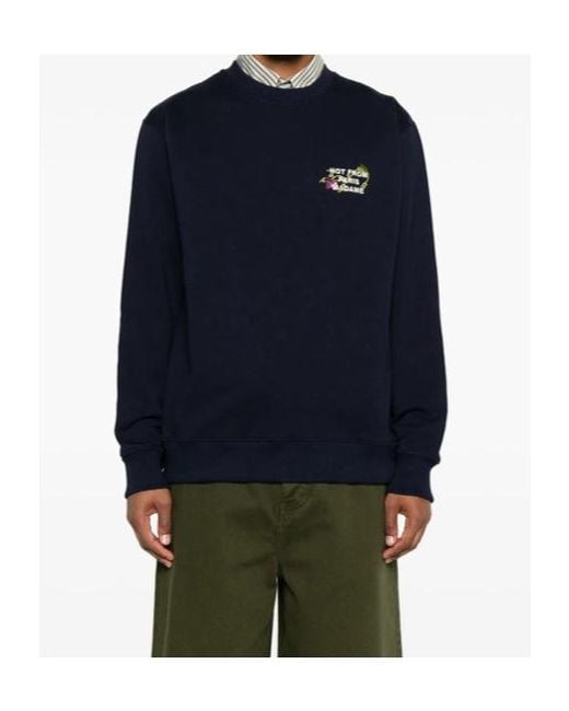 Drole de Monsieur Blue Sweater for men