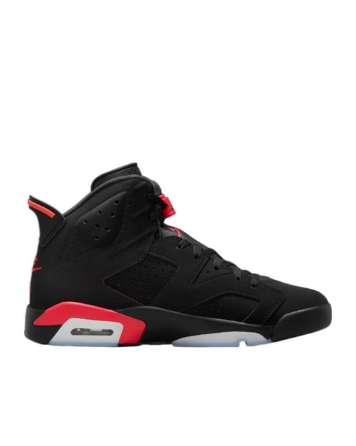Nike Black Air Jordan 6 Retro Sneakers for men