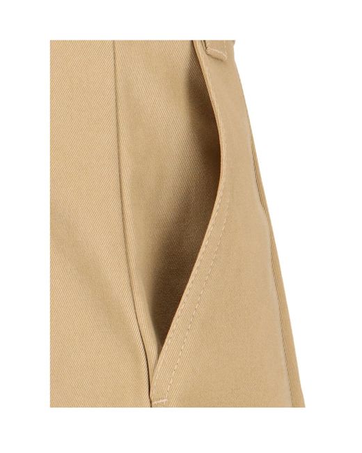 Studio Nicholson Natural Sorte High-Waisted Wide-Leg Trousers for men