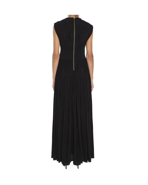 Zimmermann Black Hypnotic Column Dress
