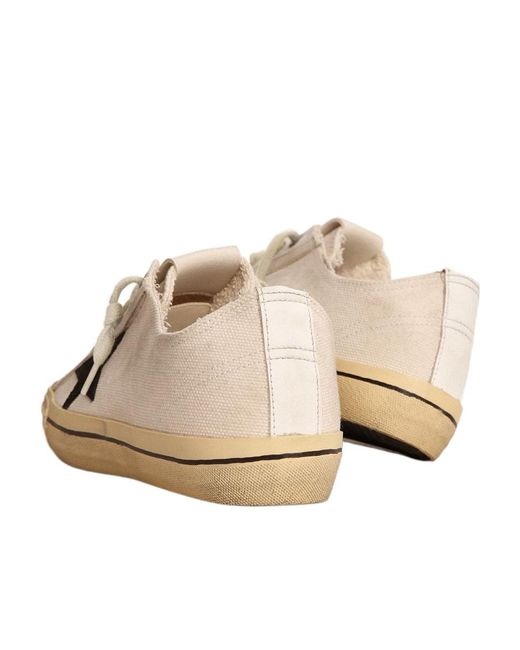 Golden Goose Deluxe Brand Natural V-Star 2 Low-Top Sneakers