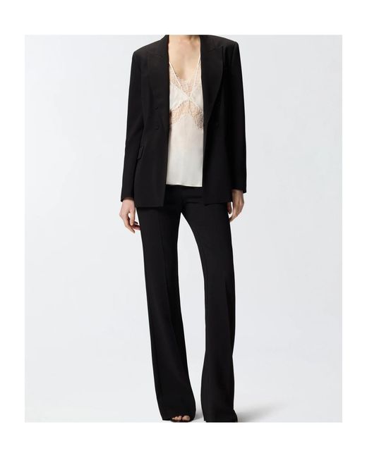 Pinko Natural Lydia Lace Detailed Top