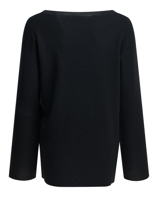 Miu Miu Black Wool Sweater
