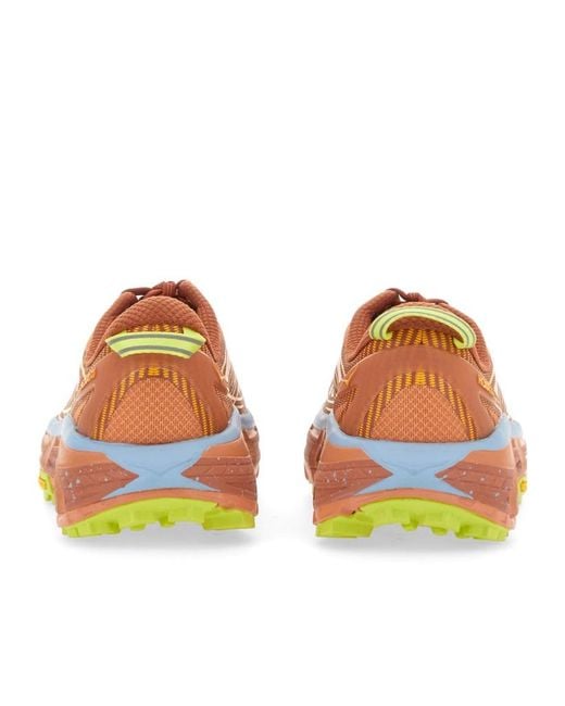 Hoka One One Orange Mafate Speed 2 Lace-Up Sneakers for men