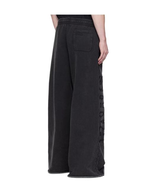 Vetements 'Paris' Xxxl Sweatpants in Black for Men | Lyst