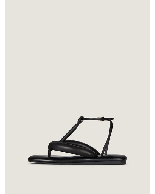 Givenchy Black Boudoir Padded Flat Sandals