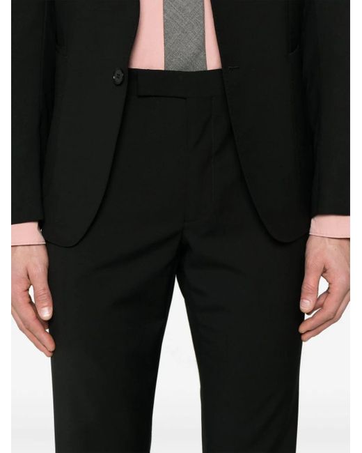 Zegna Black Long-Sleeved Suit for men