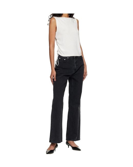 DUNST Black Belt Loop Jeans