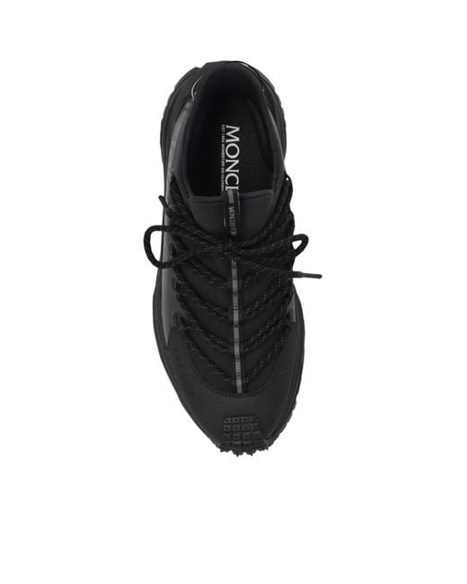 Moncler Black Trailgrip Lite 2 Lace-Up Sneakers