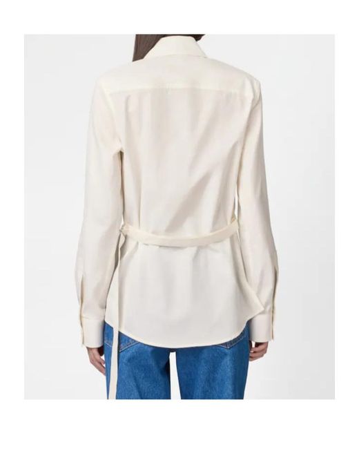 Tod's White Long-Sleeved Shirt