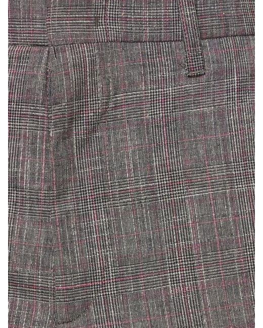 Isabel Marant Gray Olympe Wool Blend Straight Pants