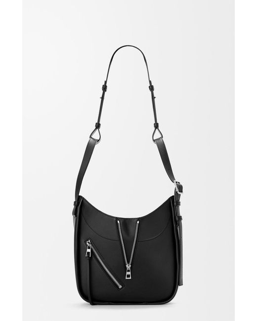 Loewe Black Hammock Flip Bag