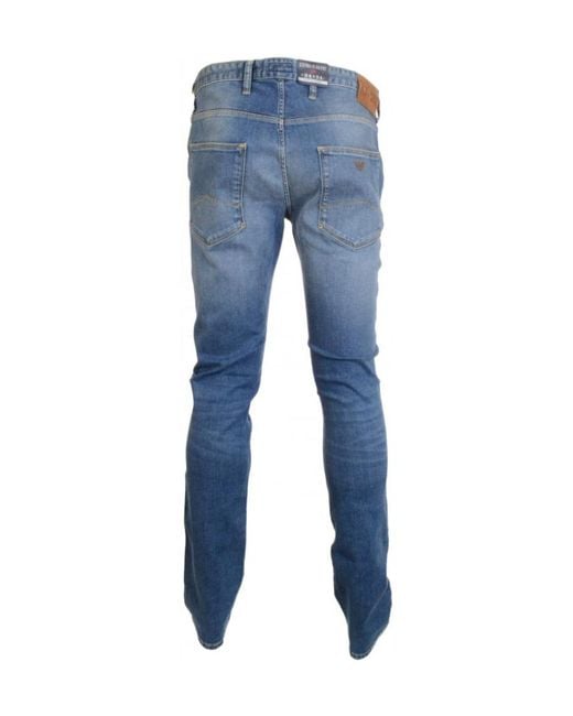 Armani Jeans Blue Slim Jeans for men